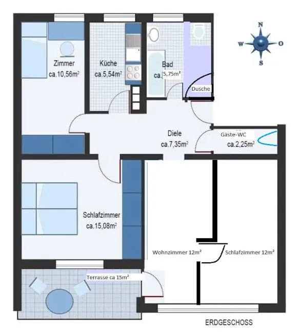 Апартамент Под наем - 85740 munich DE Image 4